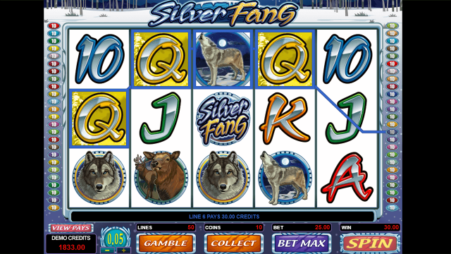 Игровой интерфейс Silver Fang 10