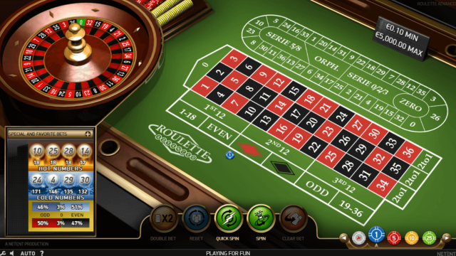 Бонусная игра Roulette Advanced 1