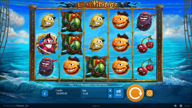 Бонусная игра Lucky Pirates! 1