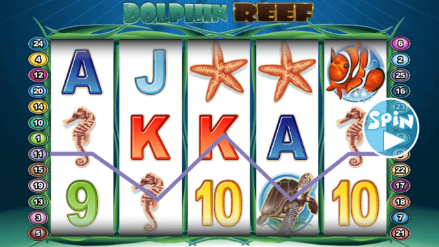 Характеристики слота Dolphin Reef 9