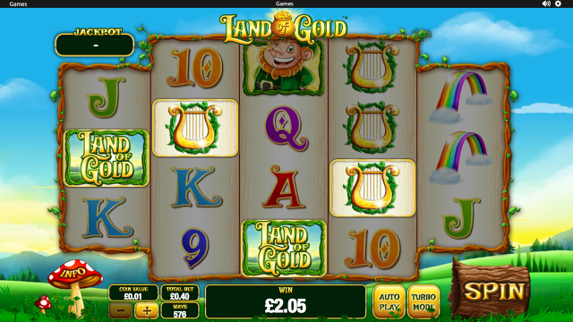 Игровой интерфейс Land Of Gold 12